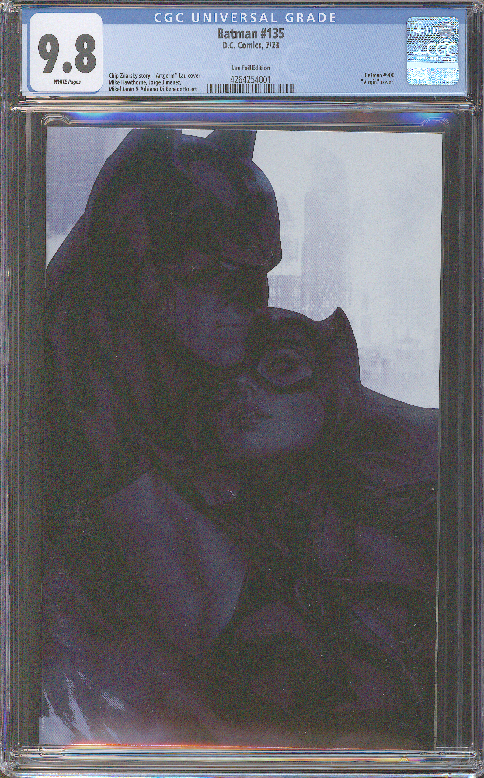 BATMAN #135 (#900) GOLD FOIL EXCLUSIVE CGC 9.8