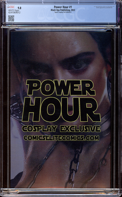 Buy Power Hour #1 | "Slave Leia" | Shikarii | 2022 Black Ops Publishing | Space Cosplay Foil Edition B