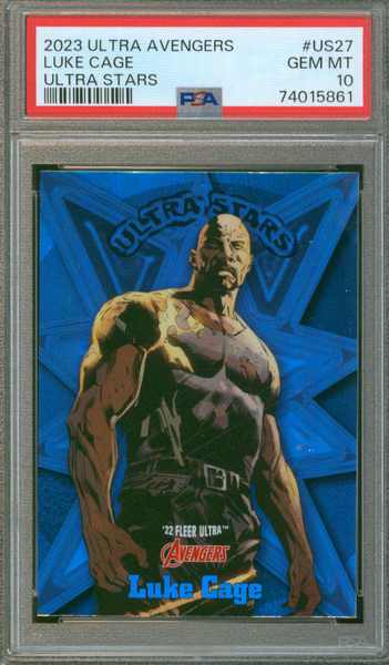 Buy 2023 Ultra Avengers | Luke Cage #US27 | Ultra Stars | PSA 10