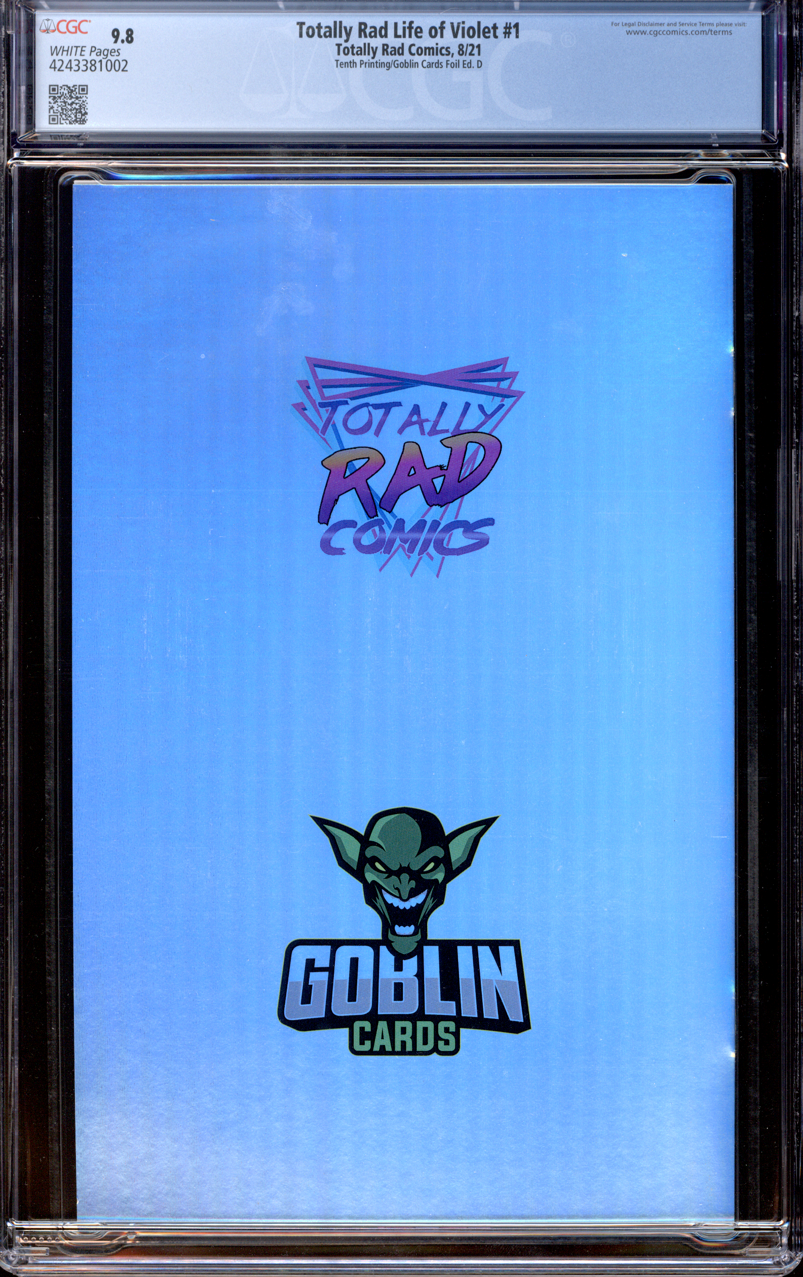 Buy Totally Rad Life of Violet #1 | Shikarii | Foil | Kim Possible | 