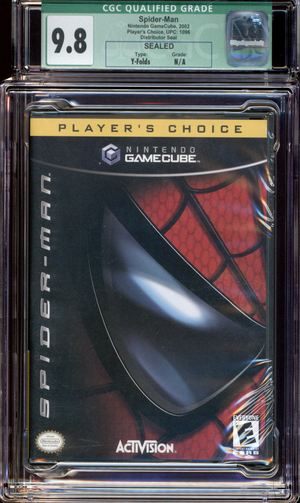 Buy Spider-Man | 2022 Gamecube | Players Choice, UPC: 1096 | Distributor Seal | SEALED | Type: Y-Folds | Grade: N/A | CGC 9.8