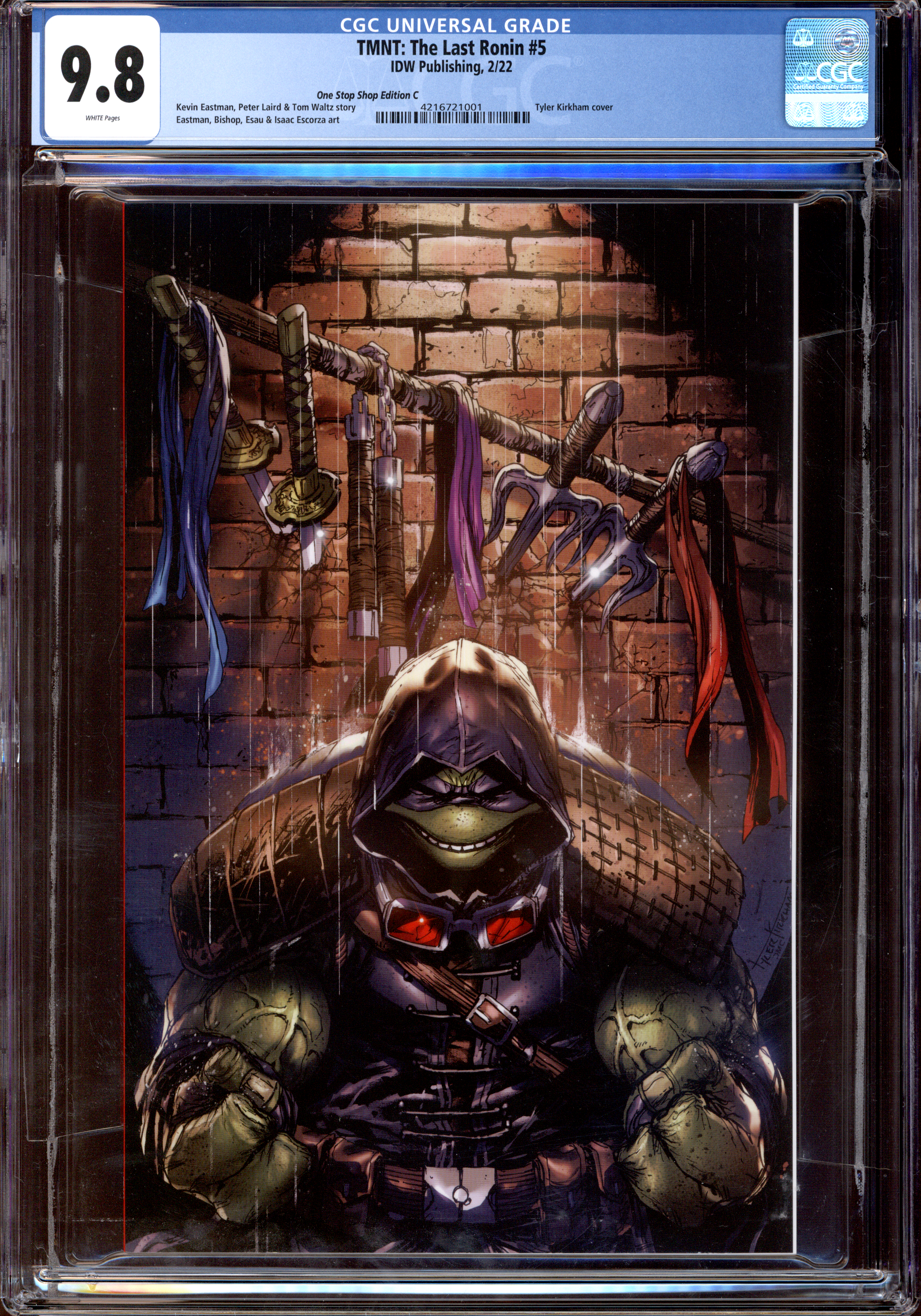 TMNT: The Last Ronin | Kirkham Cover