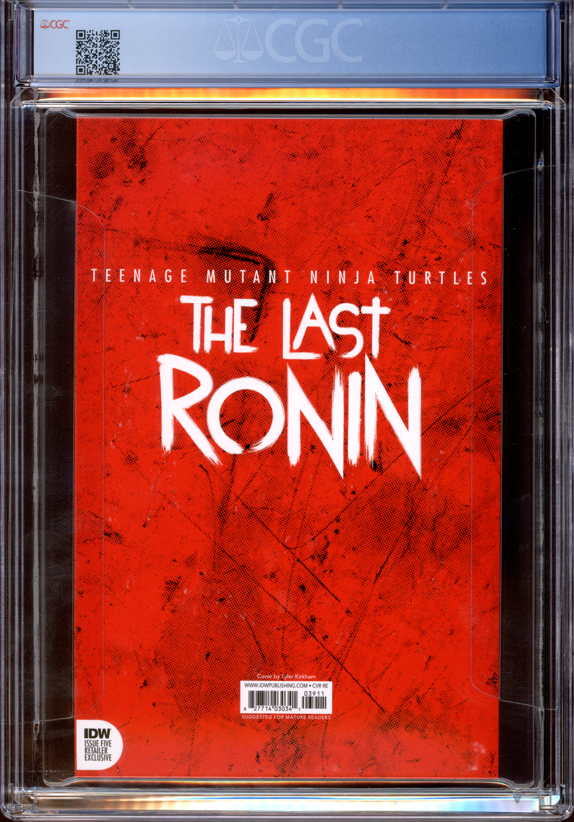 TMNT: The Last Ronin | Kirkham Cover