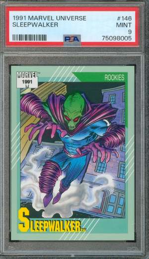 Buy 1991 | Marvel Universe | Sleepwalker #146 | Impel Marketing Inc | PSA 9