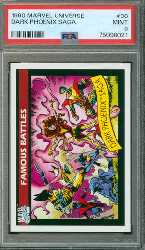 Buy 1990 Marvel Universe | Dark Phoenix #98 | PSA 9 MINT | Impel Marketing Inc.