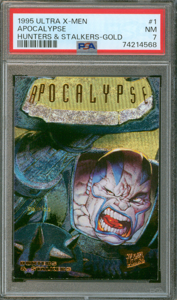 Buy 1995 Ultra X-Men | Apocalypse #1 | Hunters & Stalkers Gold | PSA 7 | Fleer Corp