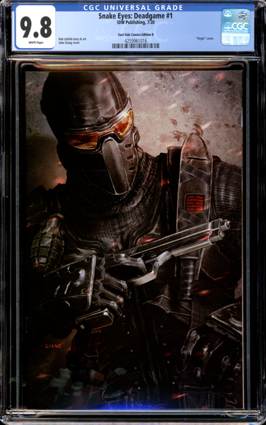 Buy Snake Eyes: Deadgame #1 | John Giang | 2020 IDW Publishing | East Side Comics Edition B | CGC 9.8