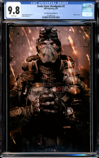 Buy Snake Eyes: Deadgame #2 | John Giang | Firefly | 2020 IDW Publishing | East Side Comics Edition B | Virgin Cover | CGC 9.8