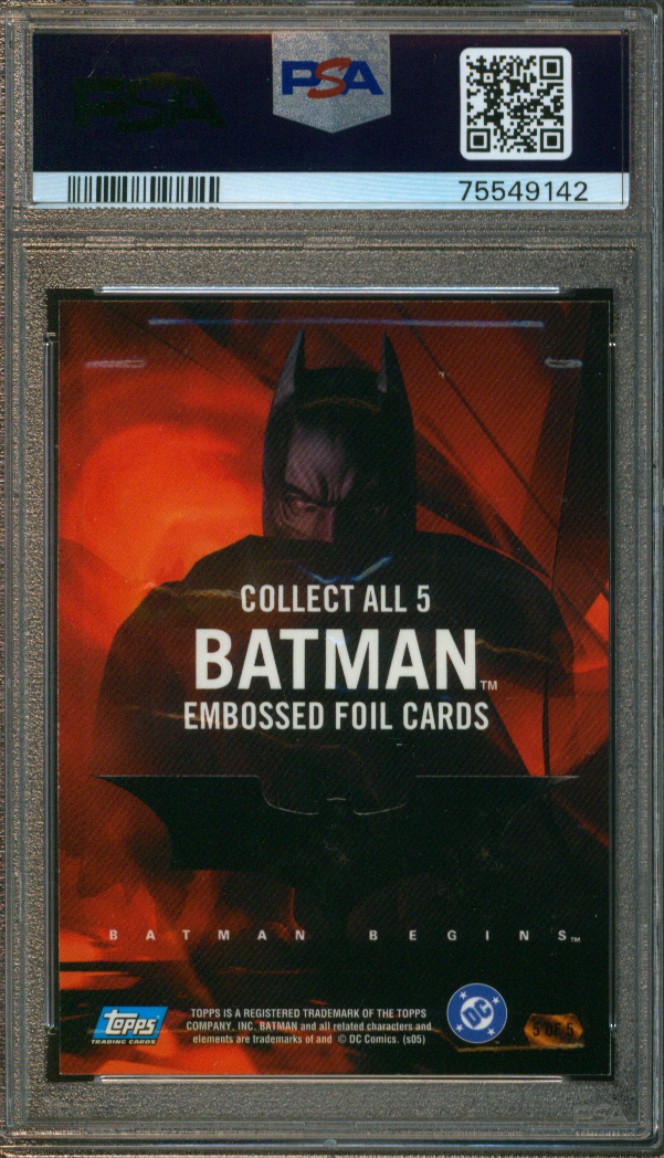 2005 Batman | Batman Begins Embossed #5