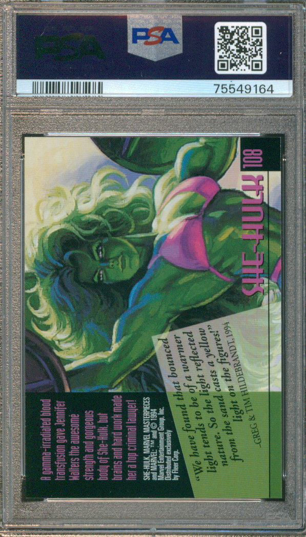 1994 Marvel Masterpieces | She-Hulk #108