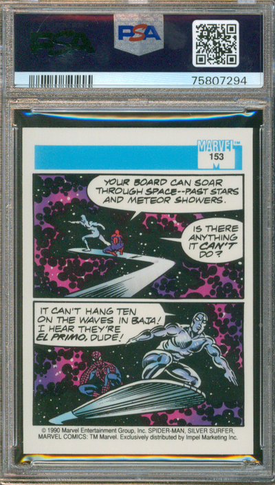 1990 Marvel Universe | Silver Surfer #153