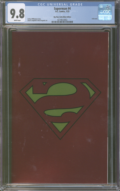 Superman #4 | Campbell | BTC Foil Edition