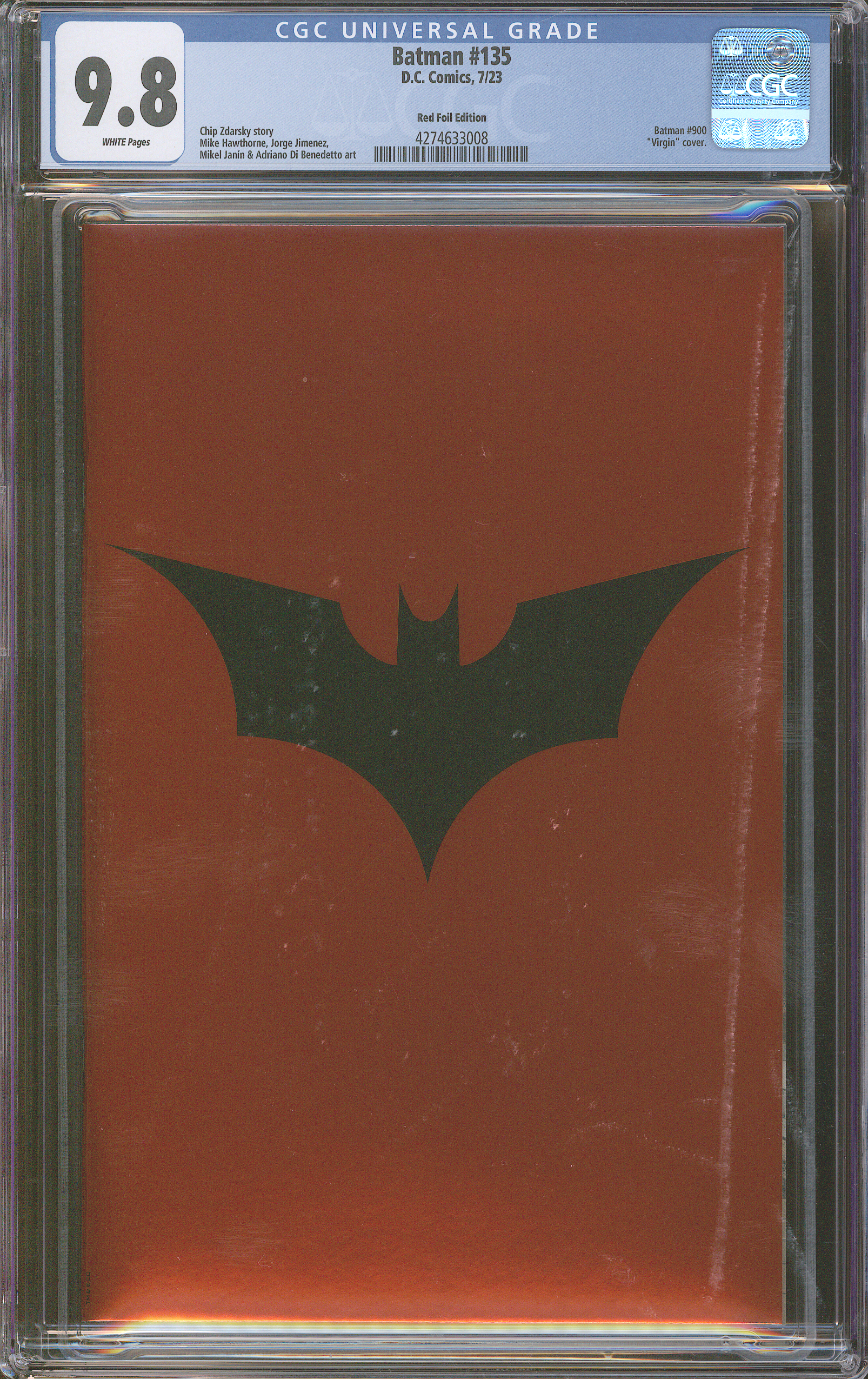 Batman #135 | Exclusive Red Foil Ed. | Legacy #900