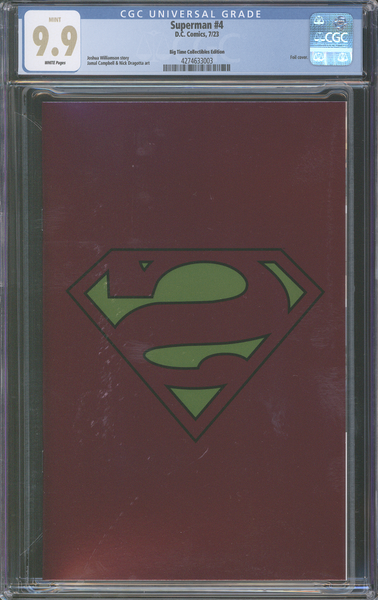 Superman #4 | Campbell | BTC Foil Edition