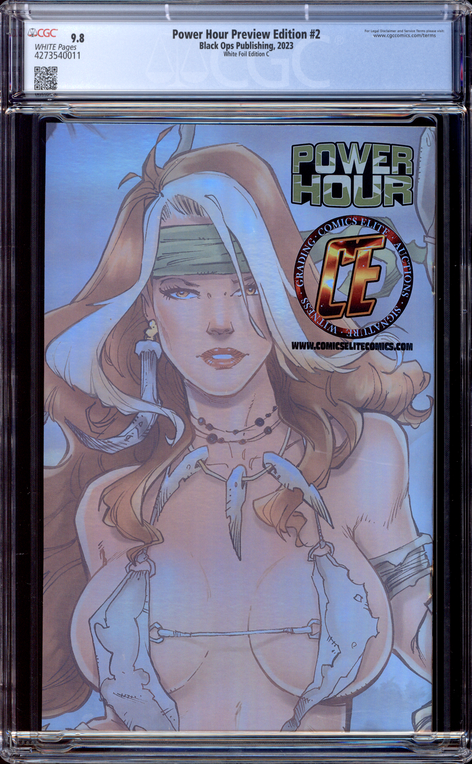 Power Hour Preview Edition #2 | RB White | X-Men: Rogue | Foil #2/5 | 