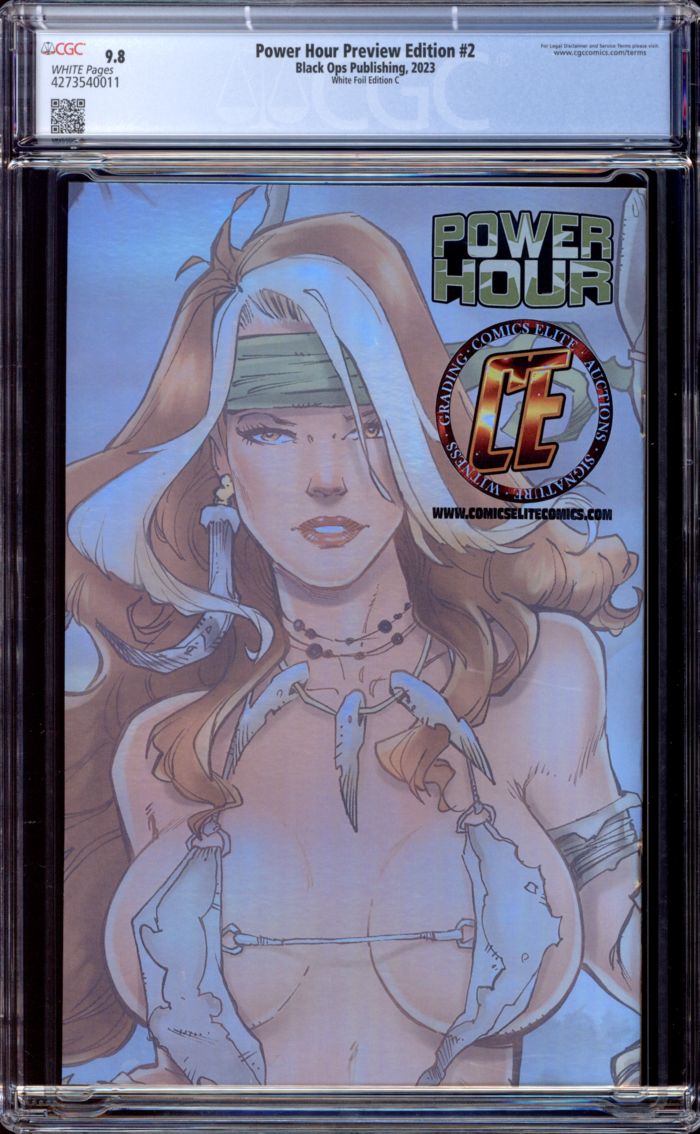 Power Hour Preview Edition #2 | RB White | X-Men: Rogue | Foil #2/5 | "Nude"