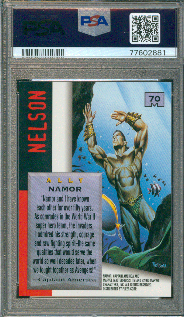 1995 Marvel Masterpieces | Namor #70