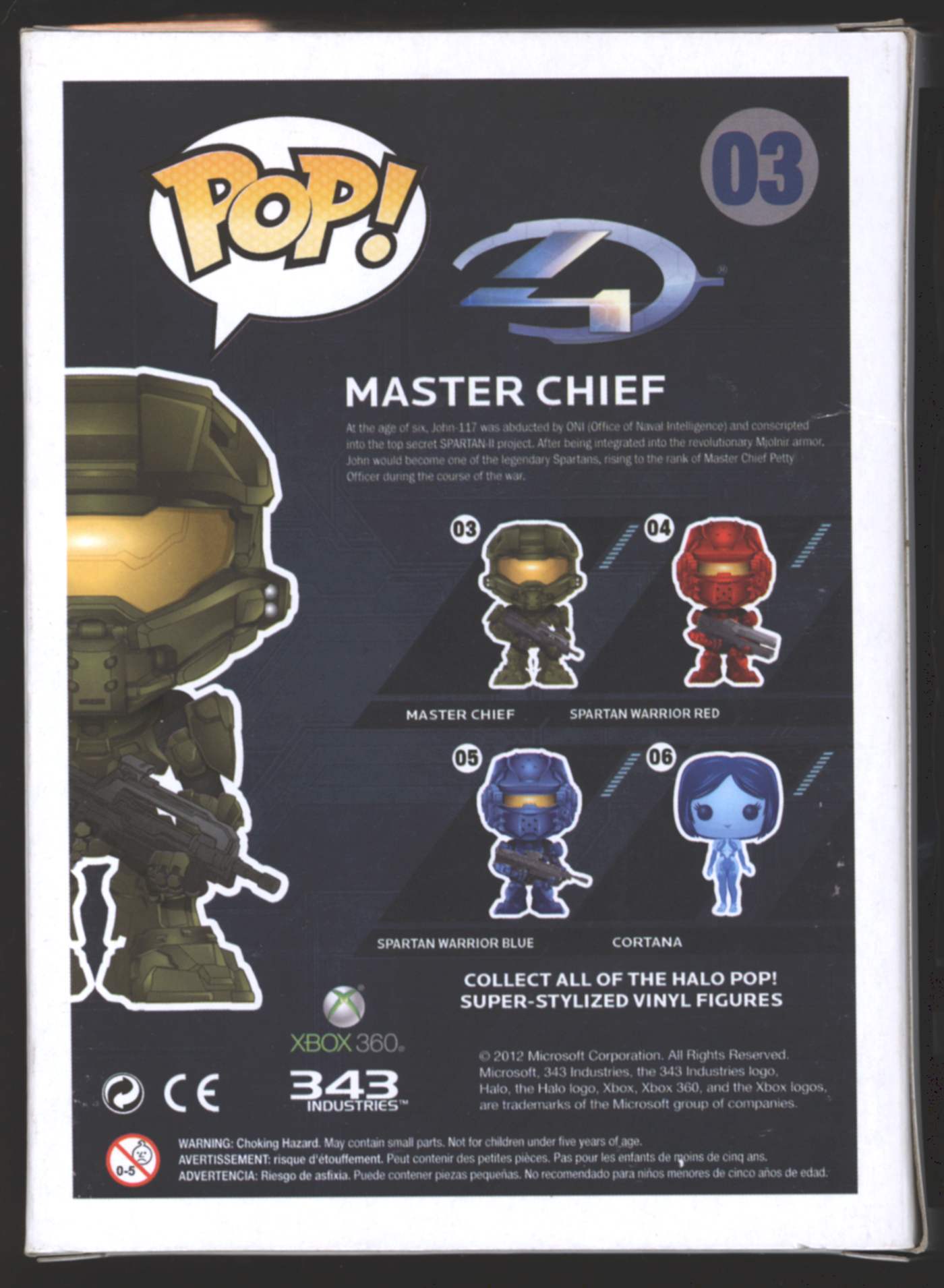 Funko Pop! Master Chief #03 | Halo