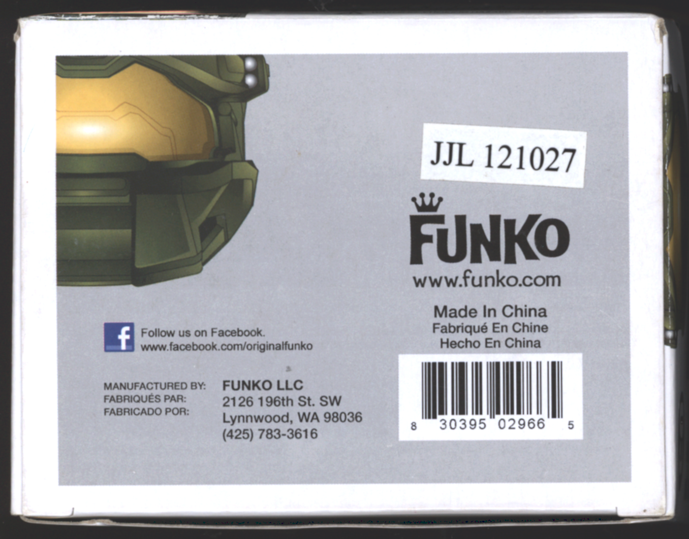 Funko Pop! Master Chief #03 | Halo