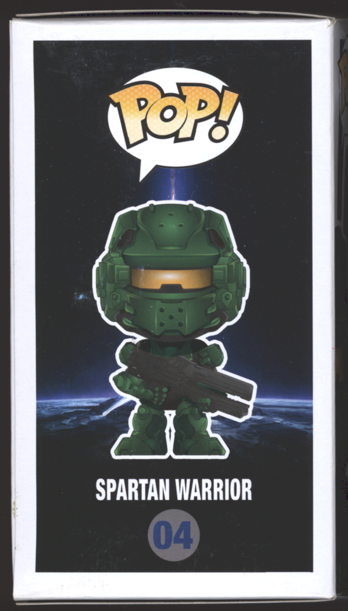 Funko Pop! Green Spartan Warrior #04 | Halo | 480 pcs