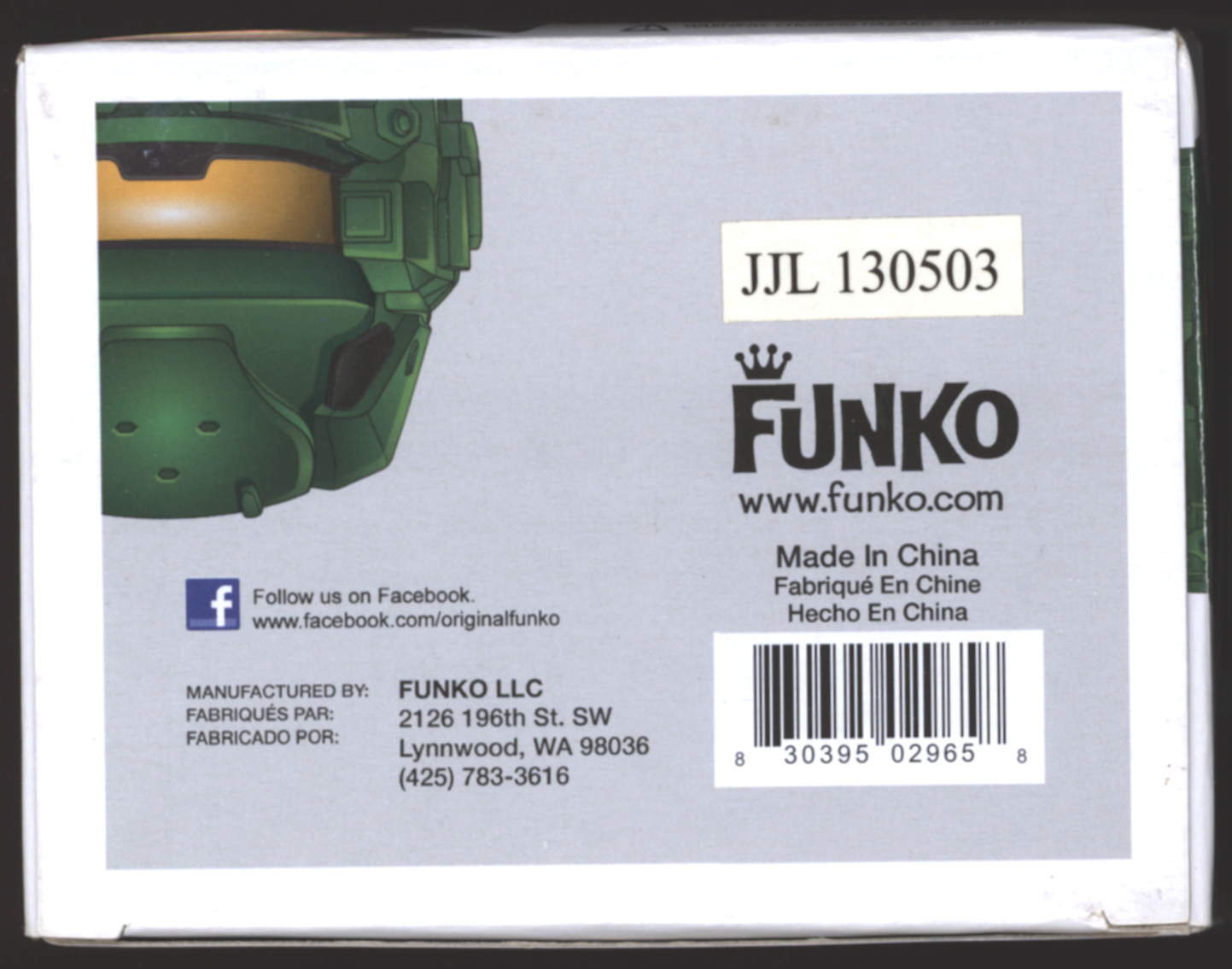 Funko Pop! Green Spartan Warrior #04 | Halo | 480 pcs