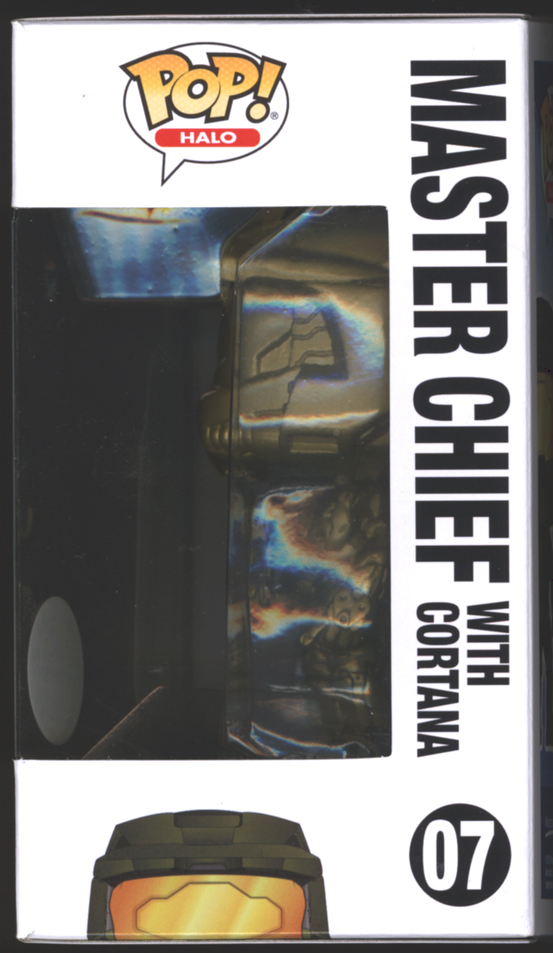 Funko Pop! Golden Master Chief with Cortana #07 | Halo