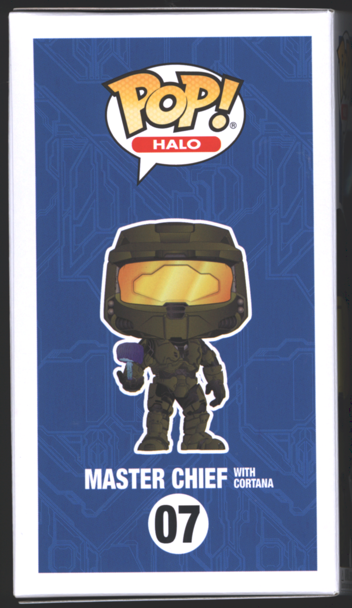 Funko Pop! Golden Master Chief with Cortana #07 | Halo