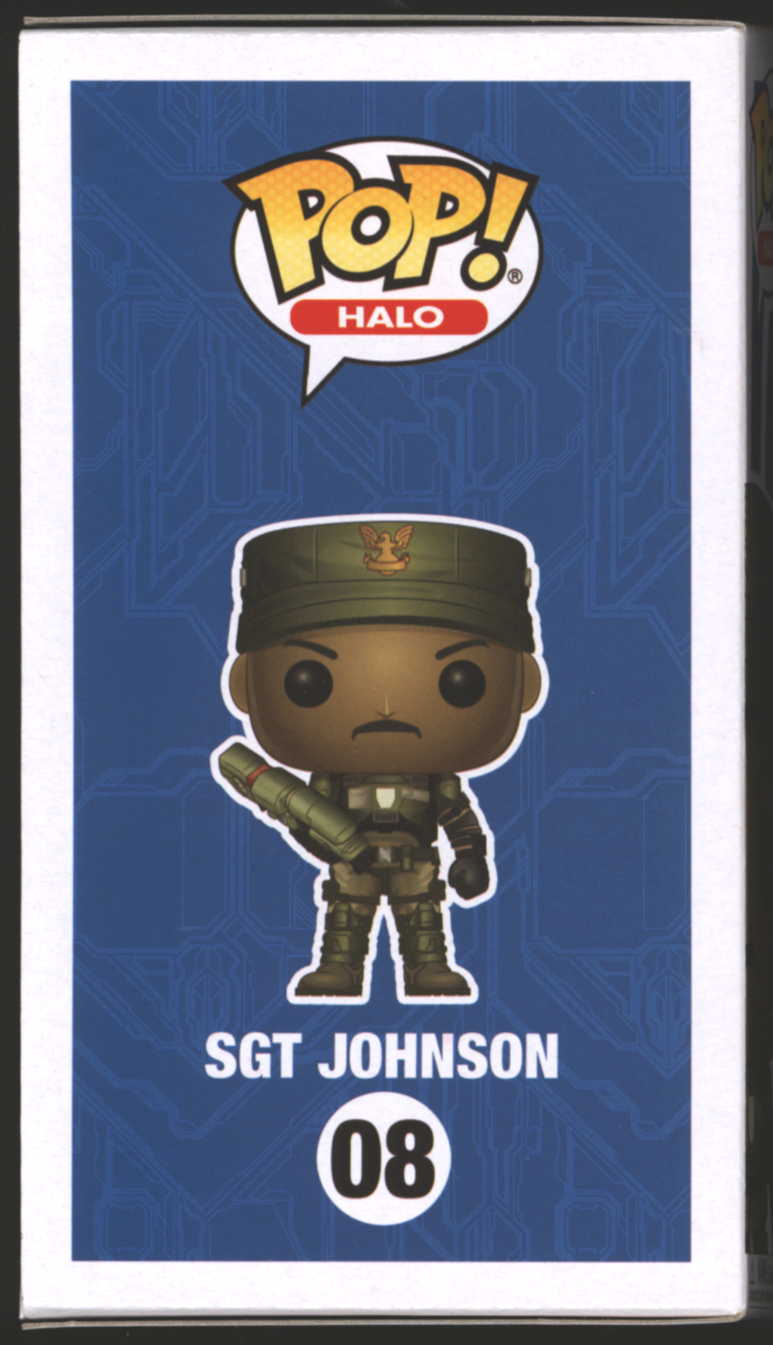 Funko Pop! Sergeant Johnson #08 | Halo