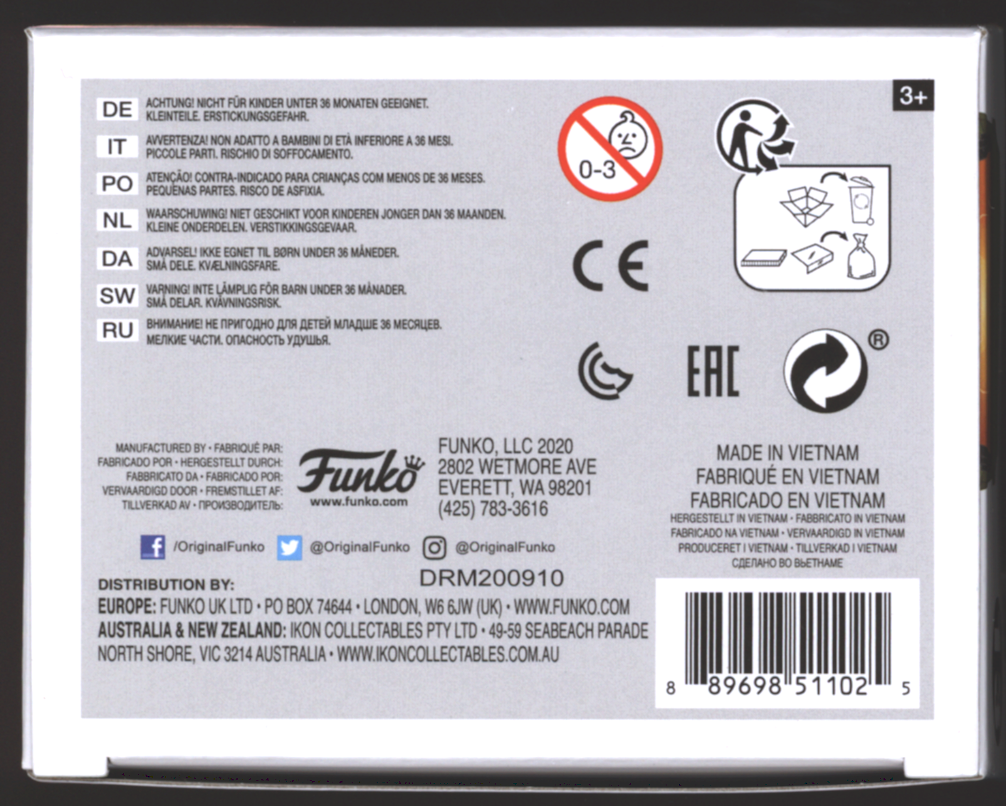 Funko Pop! Master Chief with MA40 Assault Rifle #13 | Halo