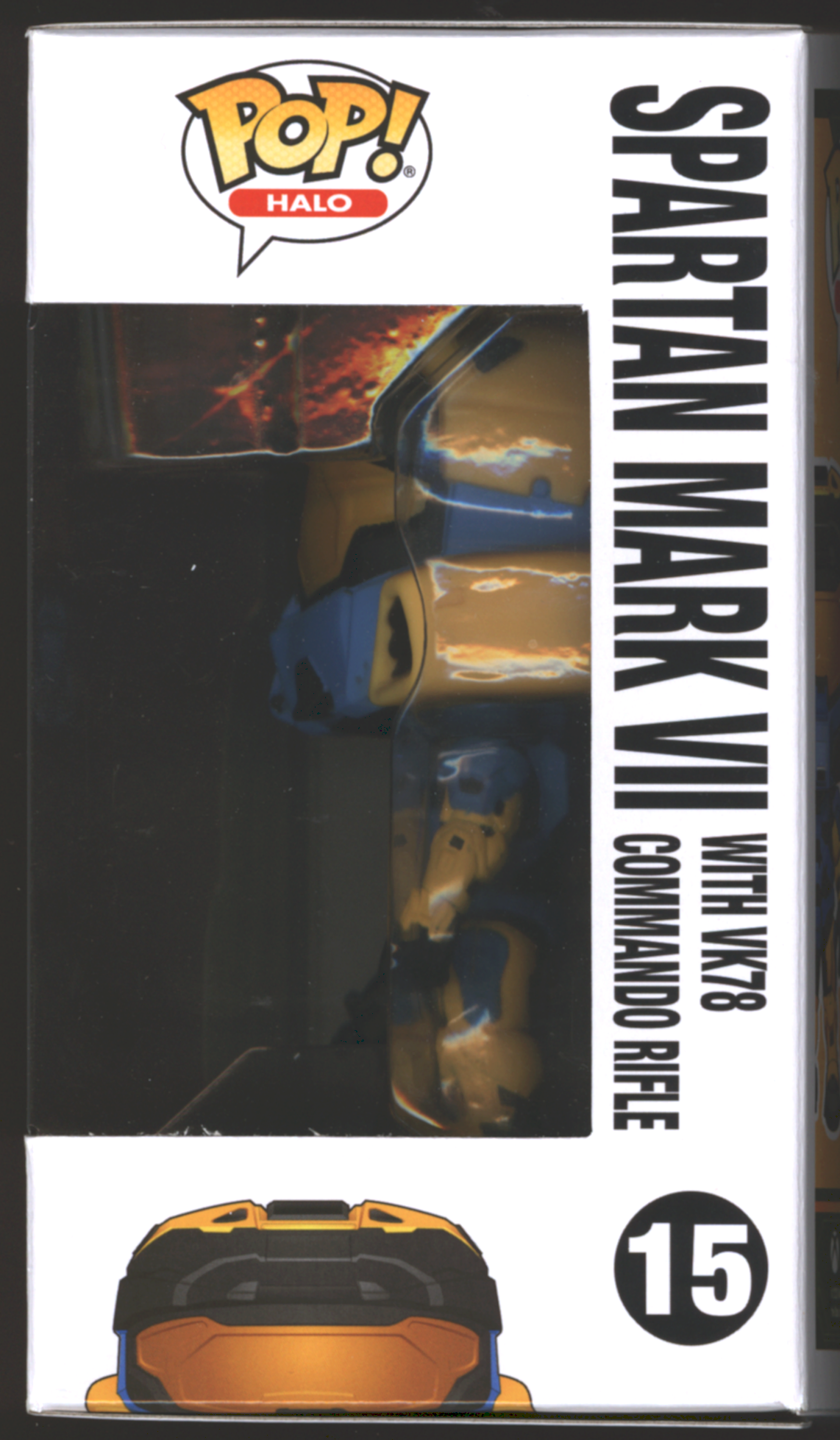Funko Pop! Spartan Mark VII with VK78 Commando Rifle #15 | Halo