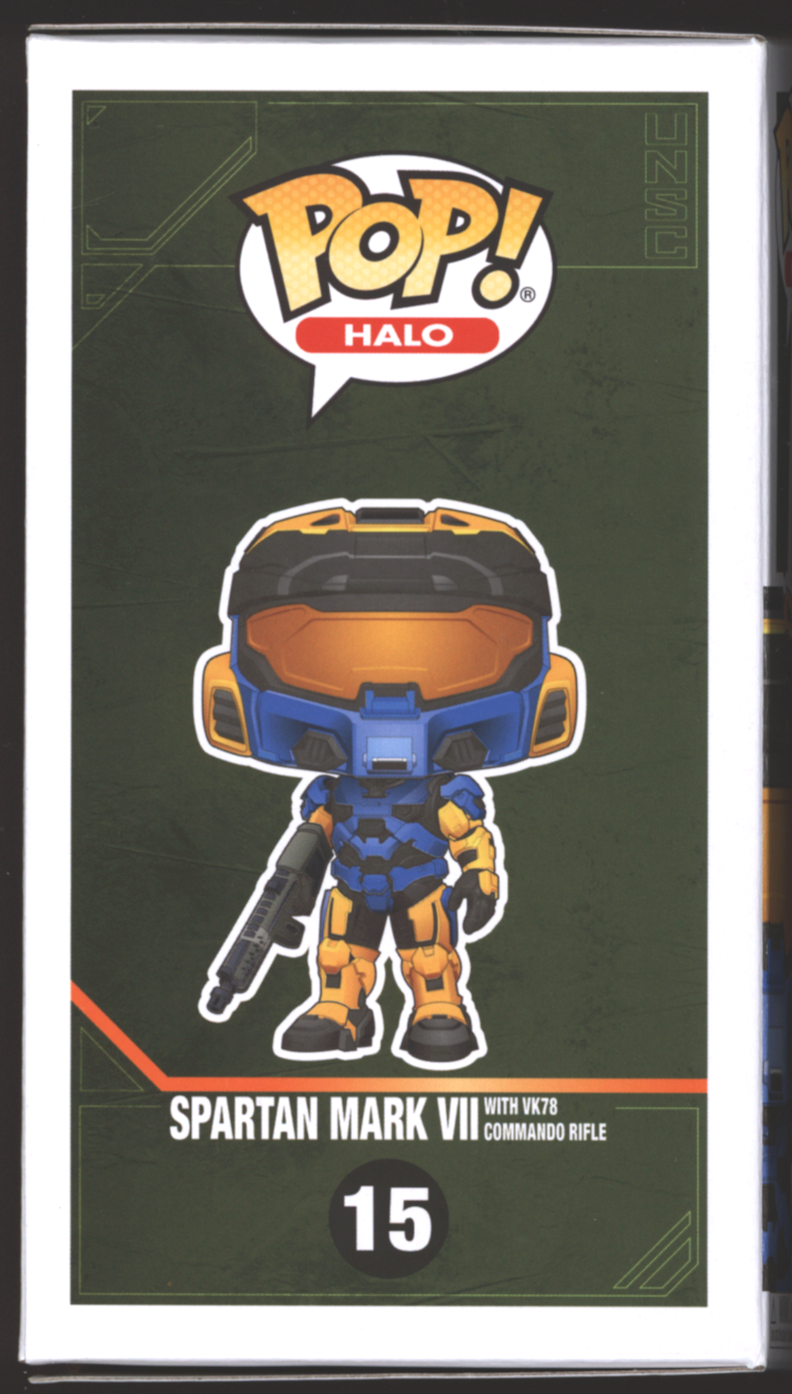 Funko Pop! Spartan Mark VII with VK78 Commando Rifle #15 | Halo