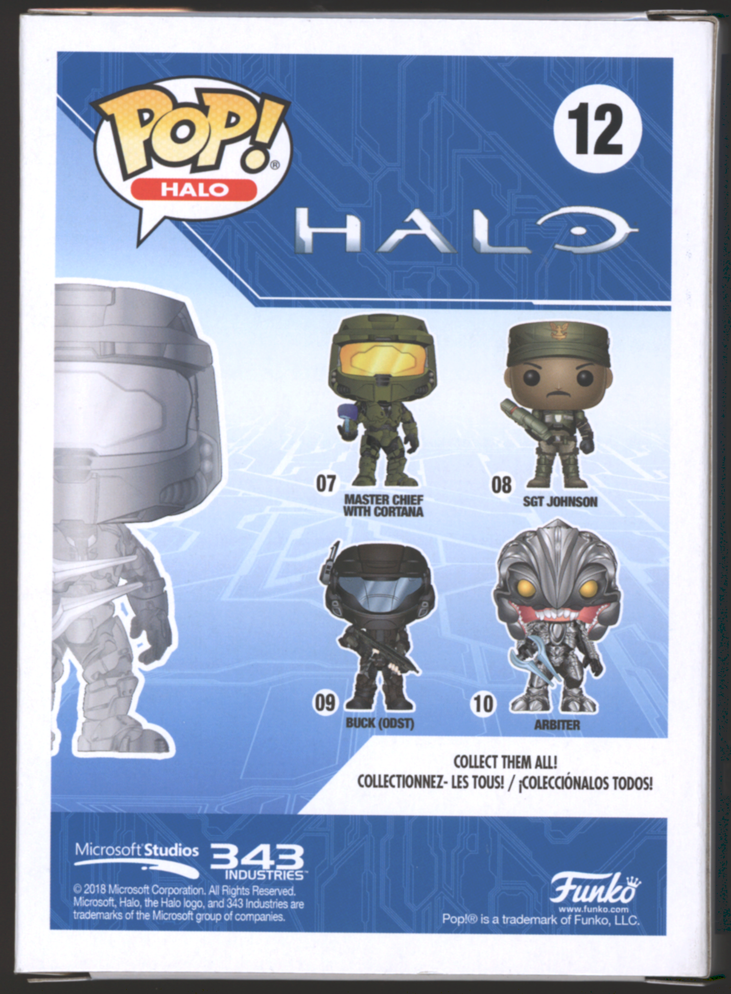 Funko Pop! Master Chief with Active Camo #12 | Halo