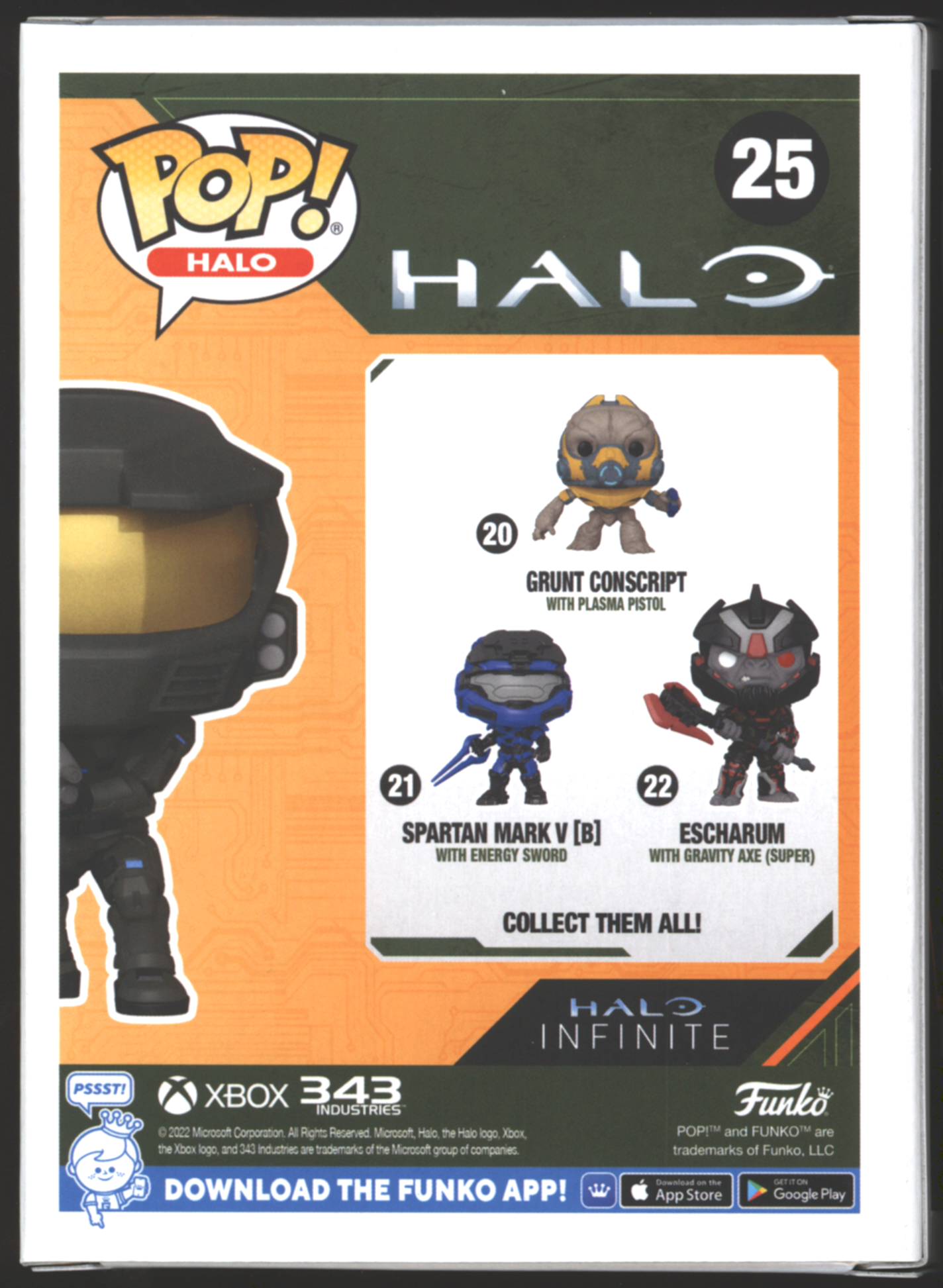 Funko Pop! Master Chief with MA5B Assault Rifle #25 | Halo