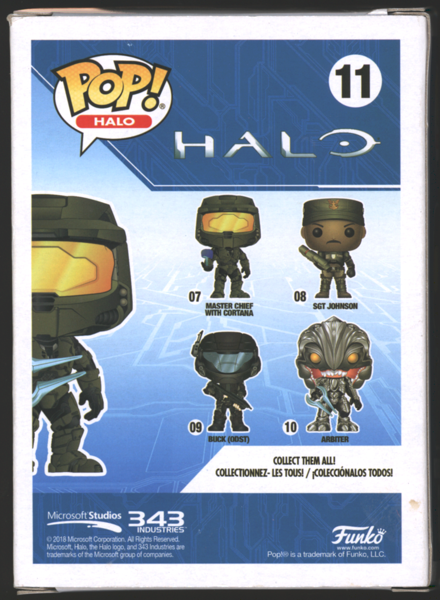 Funko Pop! Master Chief with Energy Sword #11 | Halo