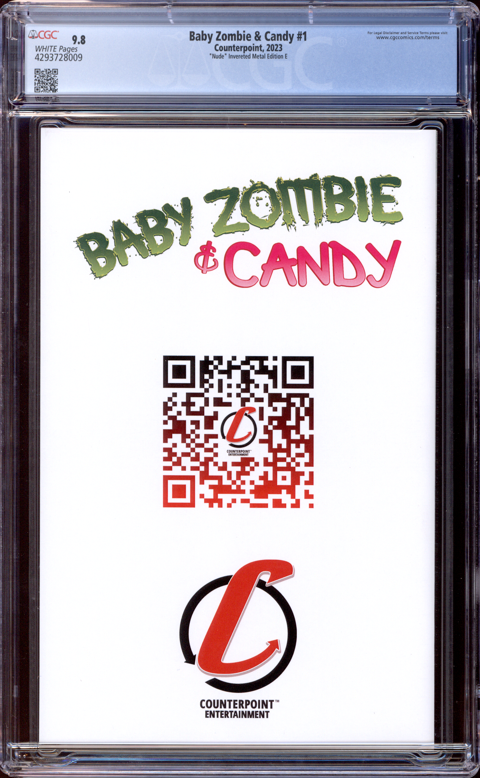 Baby Zombie & Candy #1 | Shikarii | Glow-in-the-Dark | Metal LE 10