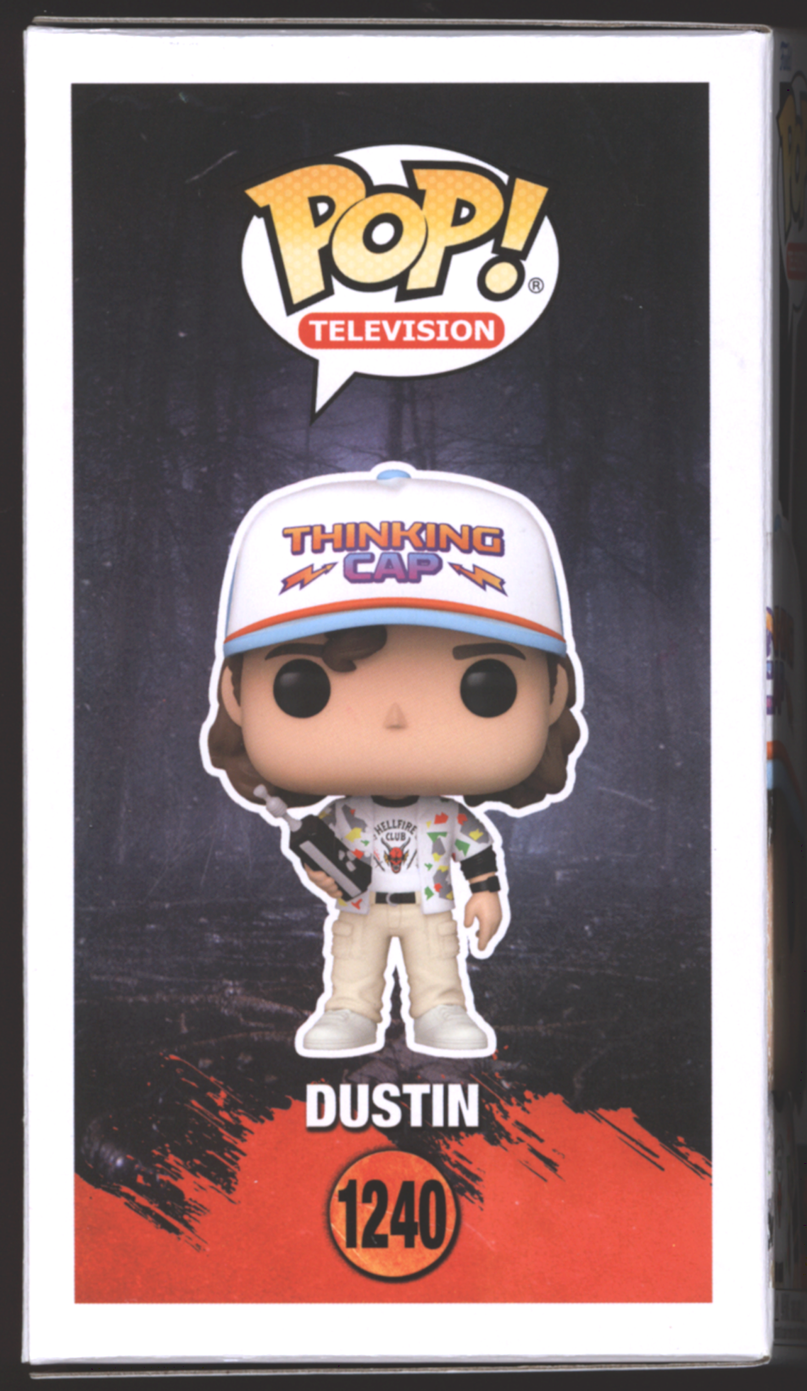 Funko Pop! Dustin #1240 | Stranger Things | SIGNED by Gaten Matarazzo