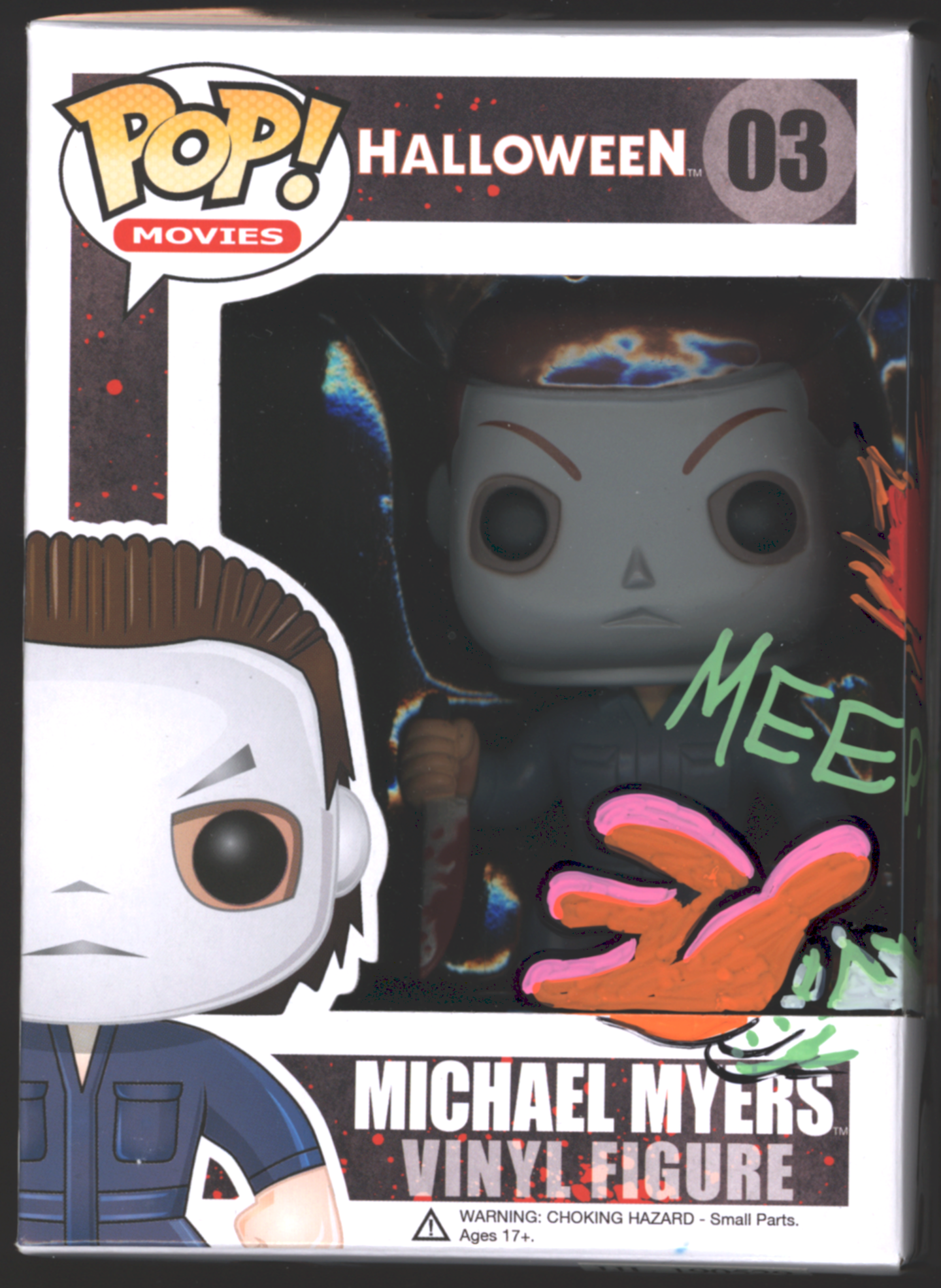 Funko Pop! Michael Myers #03 | Halloween | SIGNED by Guy Gilchrist
