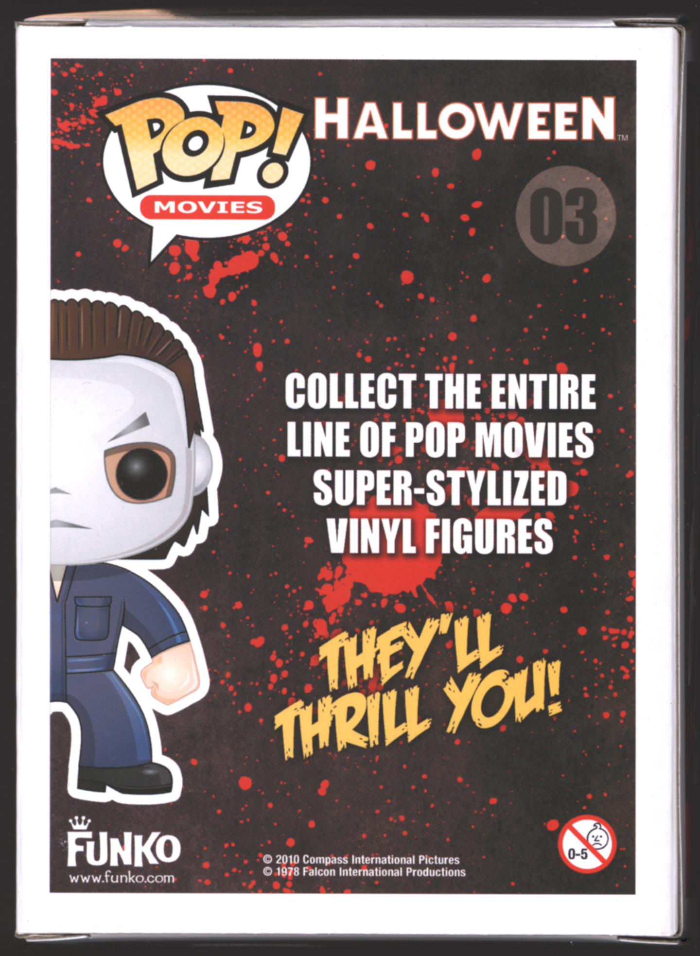 Funko Pop! Michael Myers #03 | Halloween | SIGNED by Guy Gilchrist