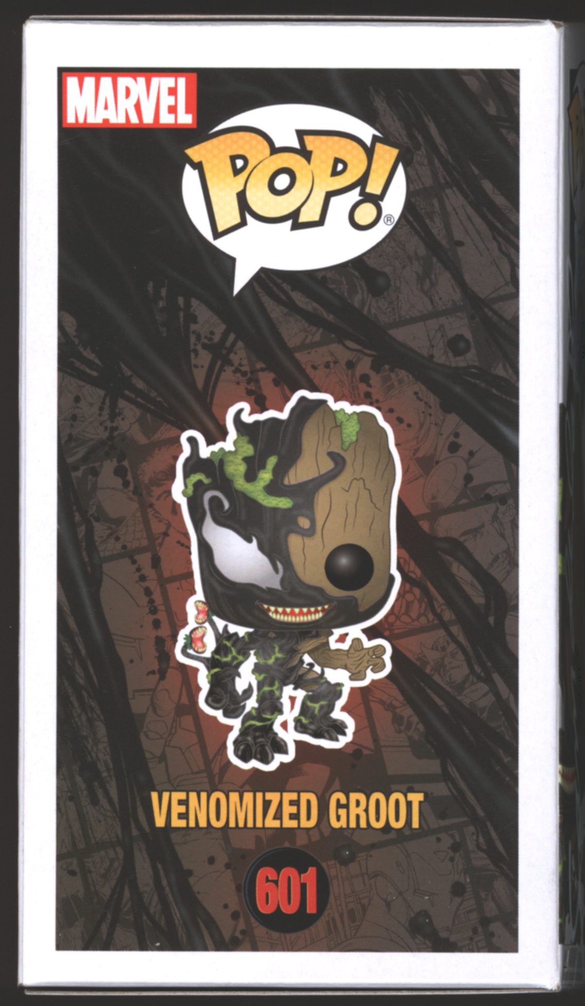 Funko Pop! Venomized Groot #601 | Spider-Man Maximum Venom | SIGNED by Sam De La Rosa