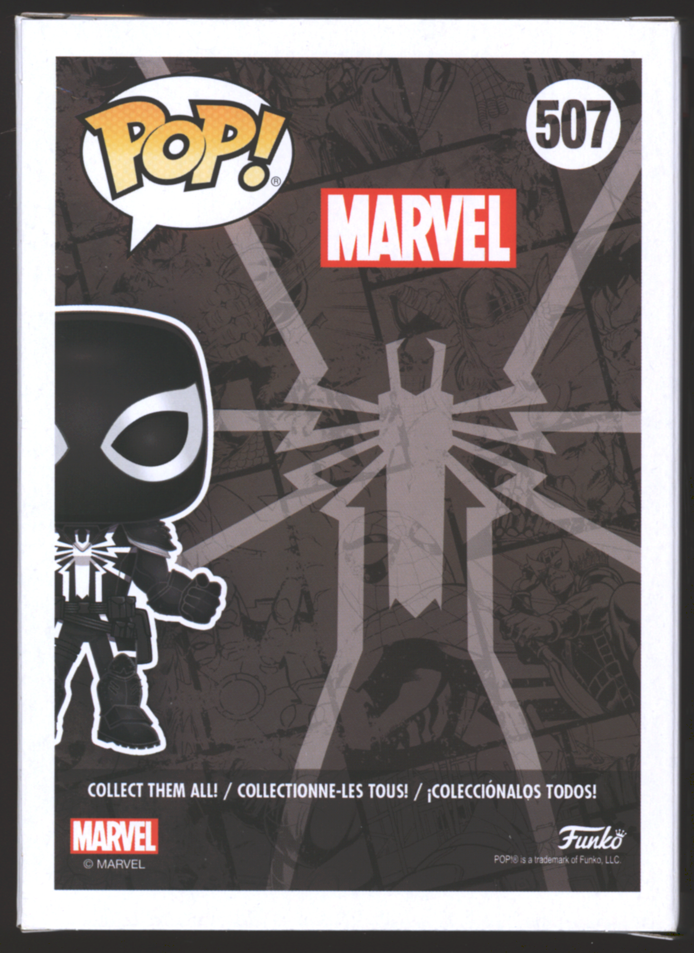 Funko Pop! Agent Venom #507 | Marvel | SIGNED by Sam De La Rosa