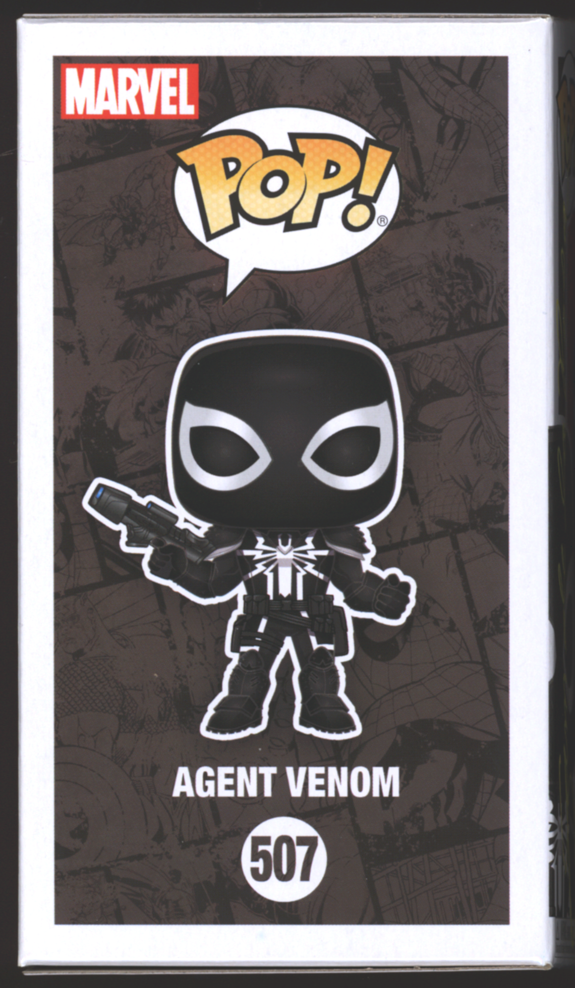 Funko Pop! Agent Venom #507 | Marvel | SIGNED by Sam De La Rosa