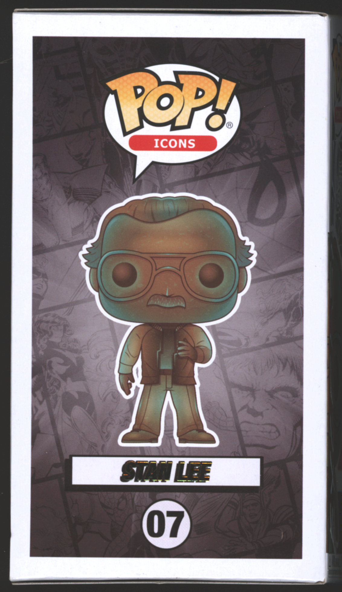 Funko Pop! Stan Lee #07 | Icons | SIGNED by Sam De La Rosa