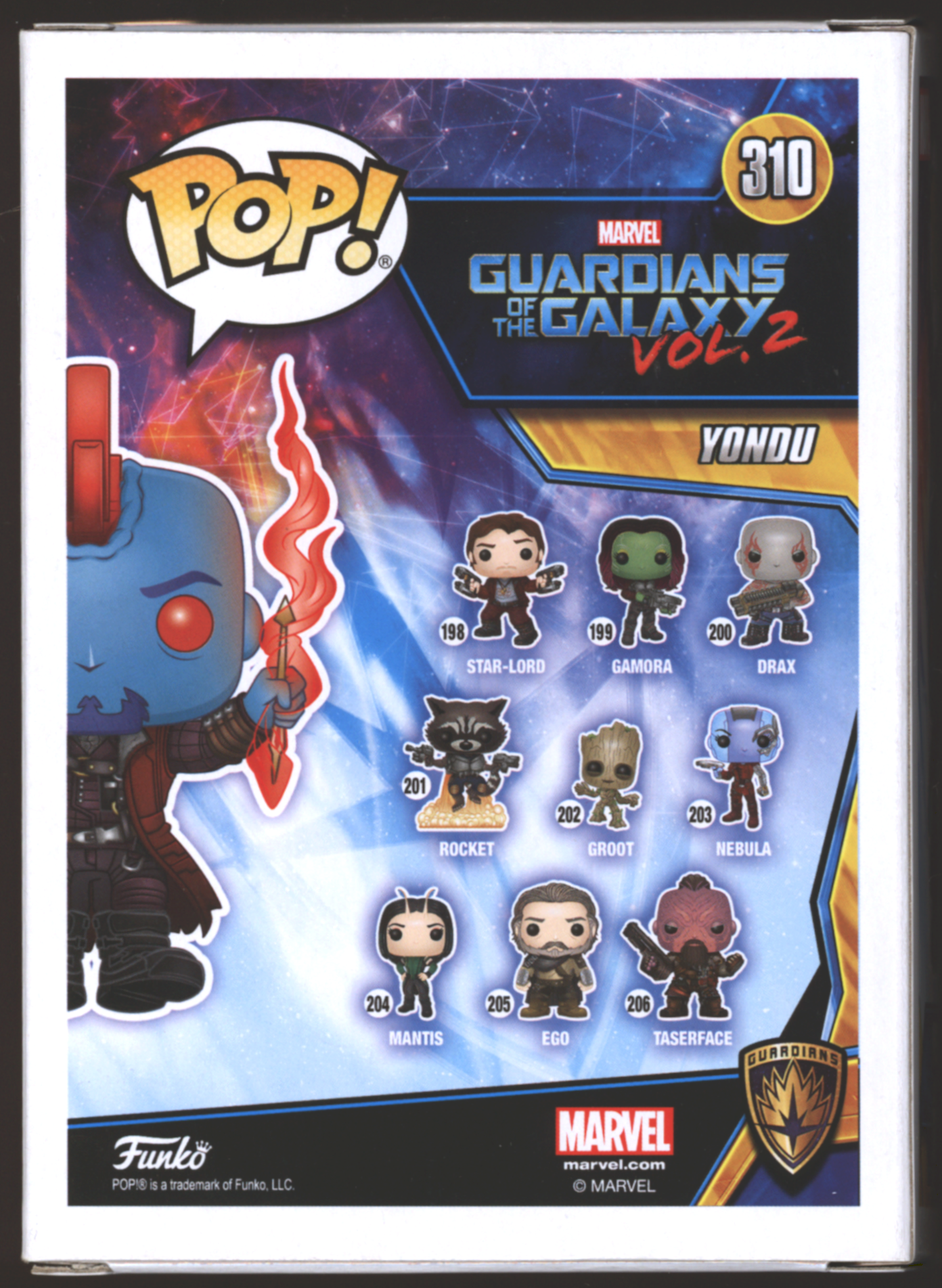 Funko Pop! Yondu #310 | Guardians of the Galaxy | SIGNED by Michael Rooker
