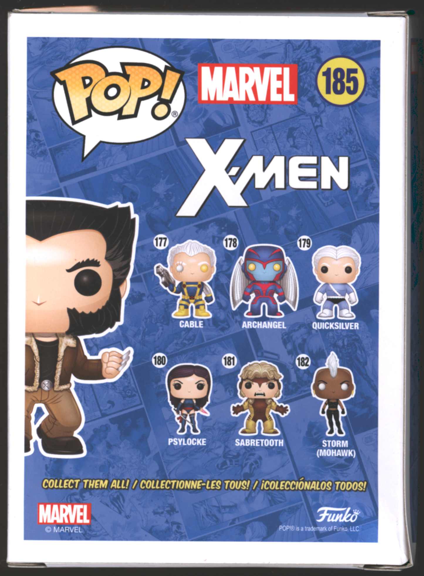 Funko Pop! Logan #185 | X-Men | SIGNED by Hugh Jackman