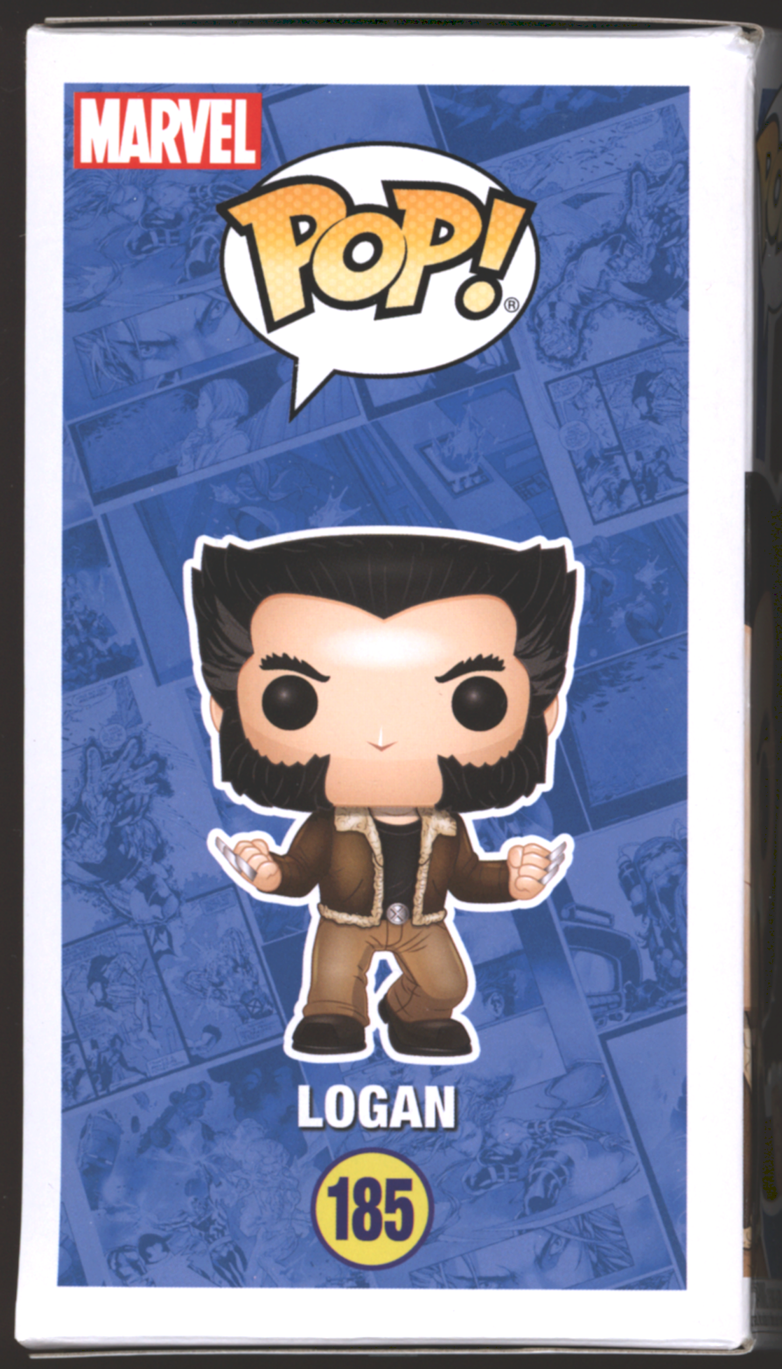 Funko Pop! Logan #185 | X-Men | SIGNED by Hugh Jackman
