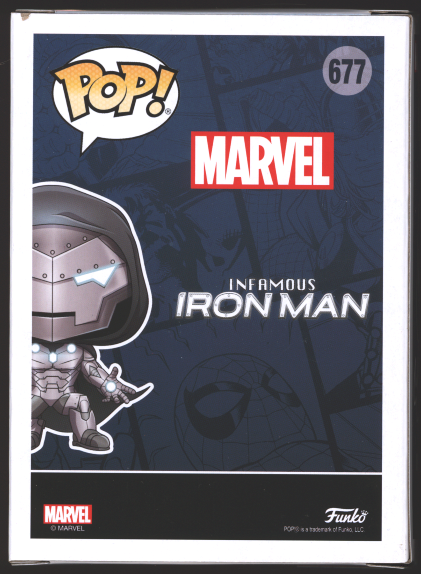 Funko Pop! Infamous Iron Man #677 | Marvel | GITD | LE 30,000