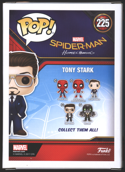 Funko Pop! Tony Stark #225 | Spider-Man: Homecoming | Comic Con Exclusive