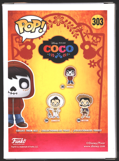 Funko Pop! Miguel #303 | Coco | Diamond Collection | Hot Topic