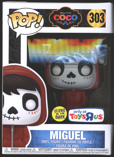 Funko Pop! Miguel #303 | Coco | GITD | ToysRus Exclusive