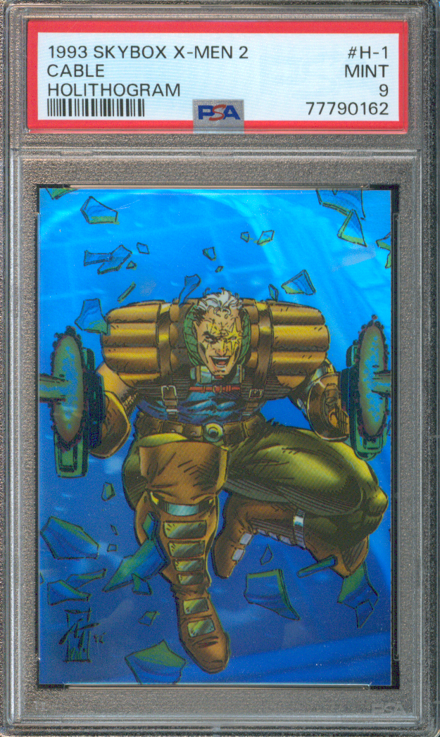 1993 Skybox X-Men: Series 2 | Cable #H-1 | Holithogram